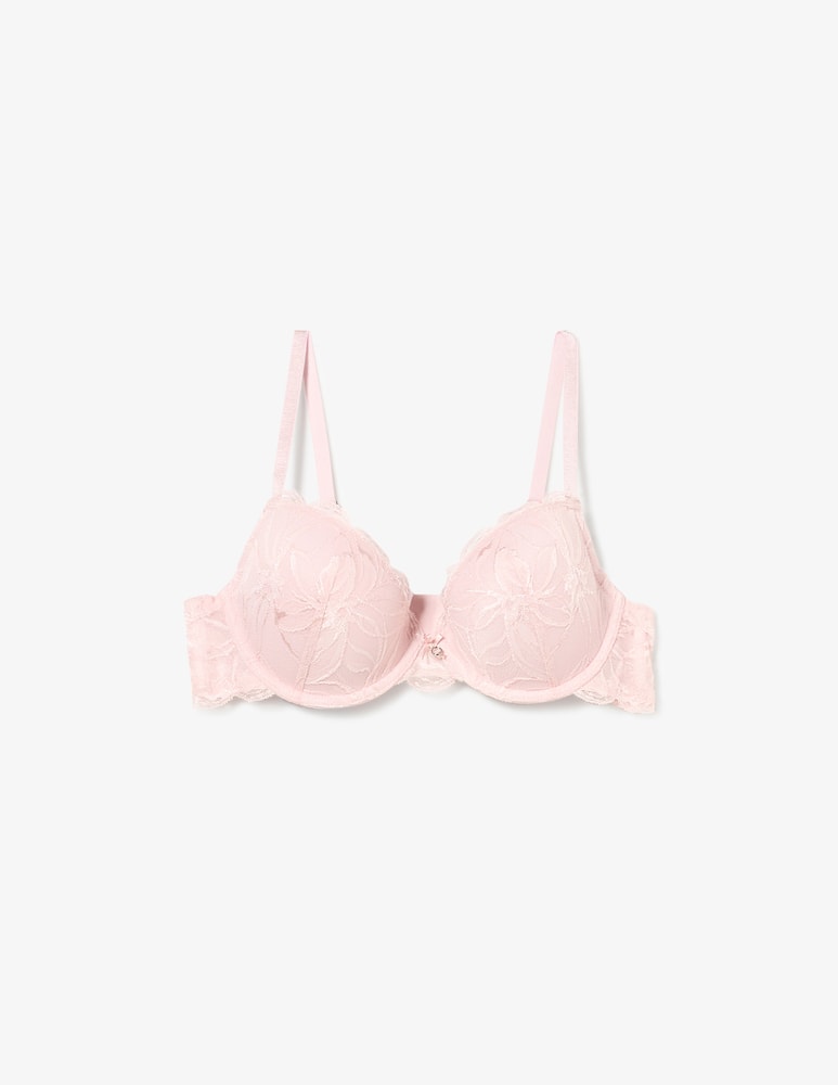 Emporio Armani Push-up lace bra with removable pads - picture 1 Emporio Armani Push-up lace bra with removable pads - picture 1