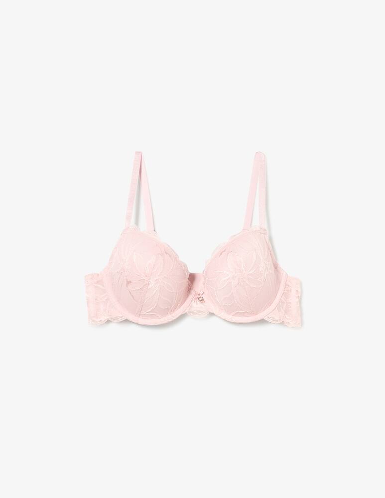 rinascente Emporio Armani Push-up lace bra with removable pads