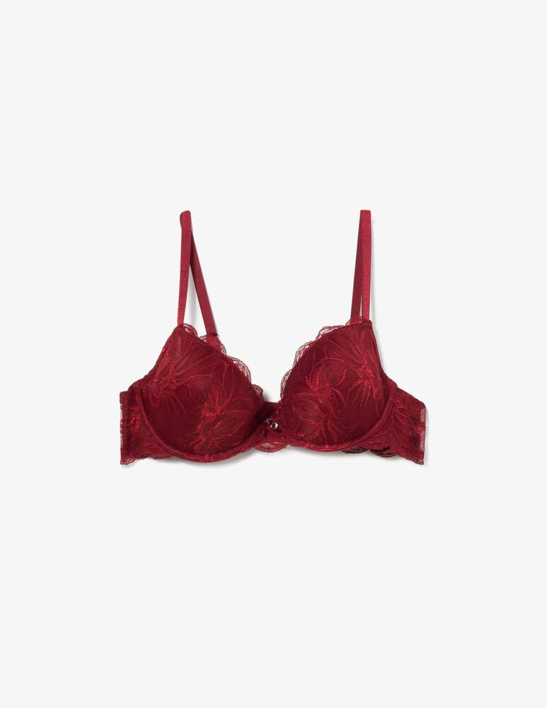 rinascente Emporio Armani Push-up lace bra with pads