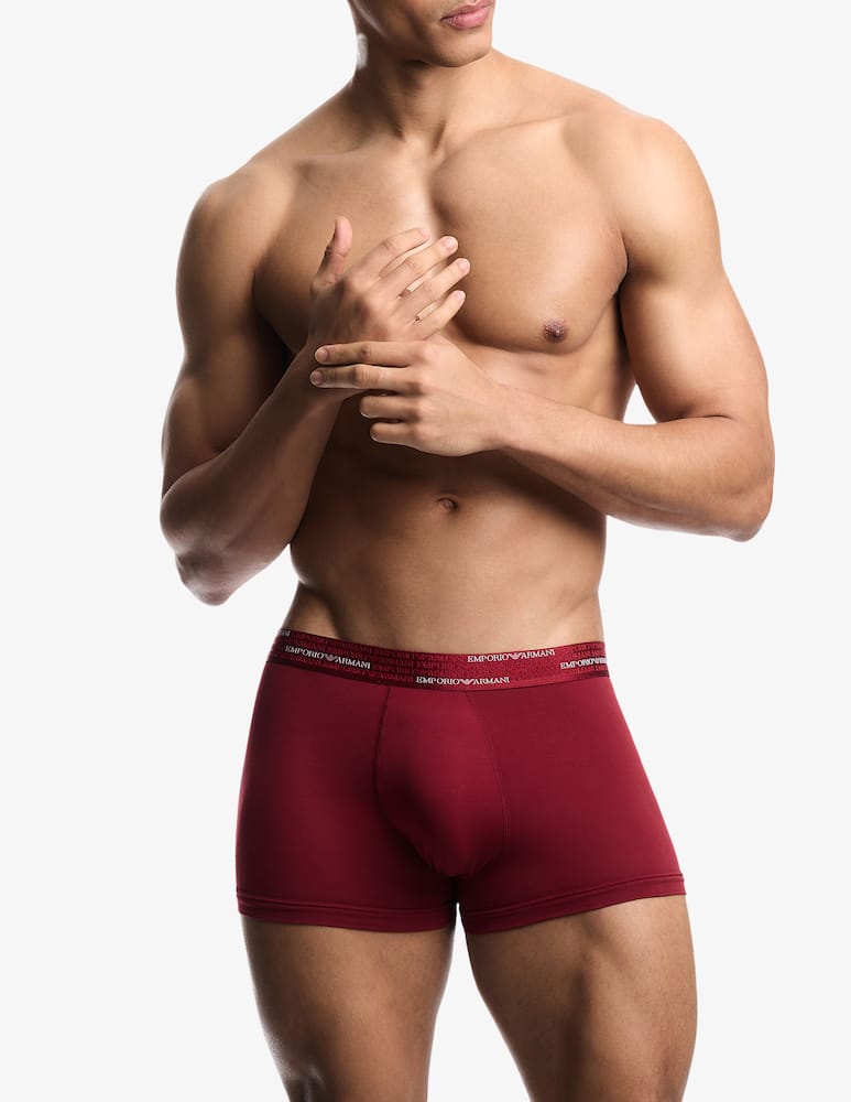 Emporio Armani Pack 2 di boxer trunk Holidays allover - immagine 2 Emporio Armani Pack 2 di boxer trunk Holidays allover - immagine 2
