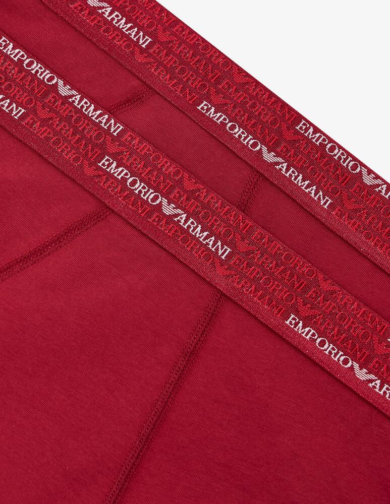 rinascente Emporio Armani Pack 2 di boxer trunk Holidays allover