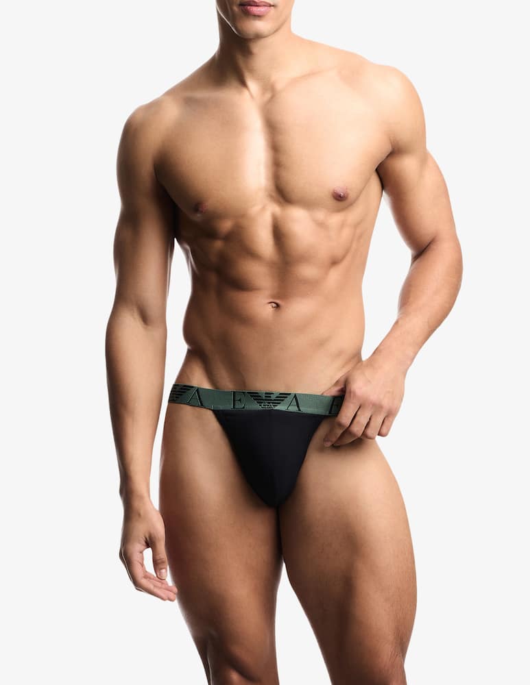 Emporio Armani Monogram jockstrap - picture 2 Emporio Armani Monogram jockstrap - picture 2