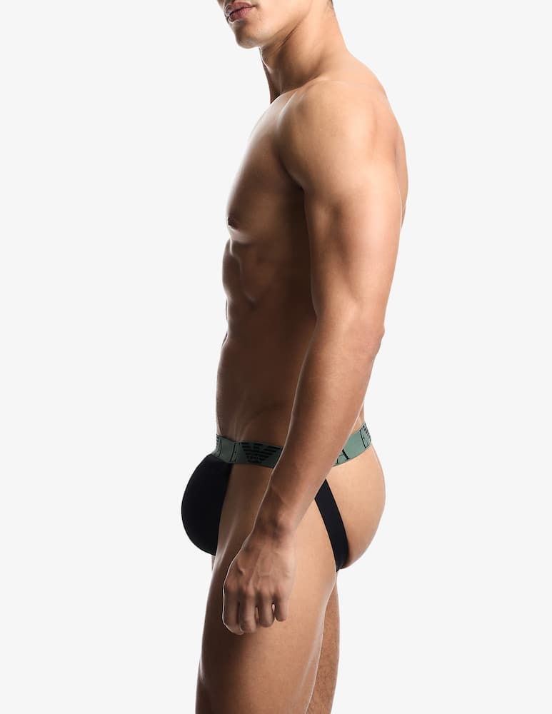 Emporio Armani Monogram jockstrap - picture 3 Emporio Armani Monogram jockstrap - picture 3