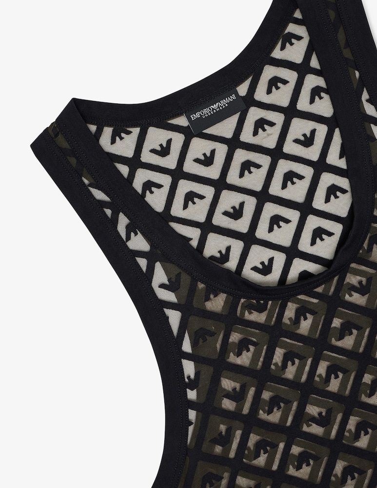 Emporio Armani Canotta in tulle Eccentric - immagine 4 Emporio Armani Canotta in tulle Eccentric - immagine 4