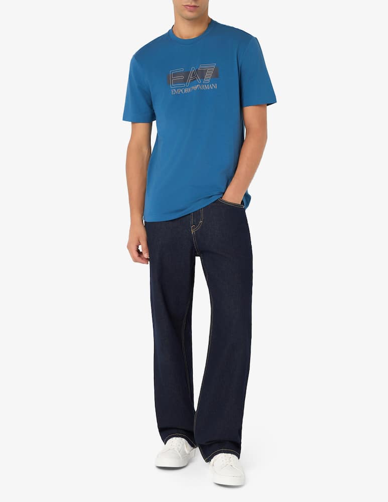 rinascente EA7 T-shirt con logo Train visibility