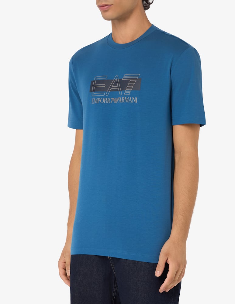rinascente EA7 T-shirt con logo Train visibility