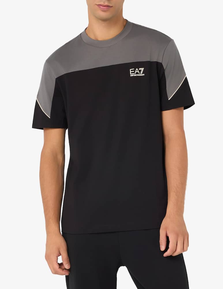 rinascente EA7 Athletic colour block t-shirt