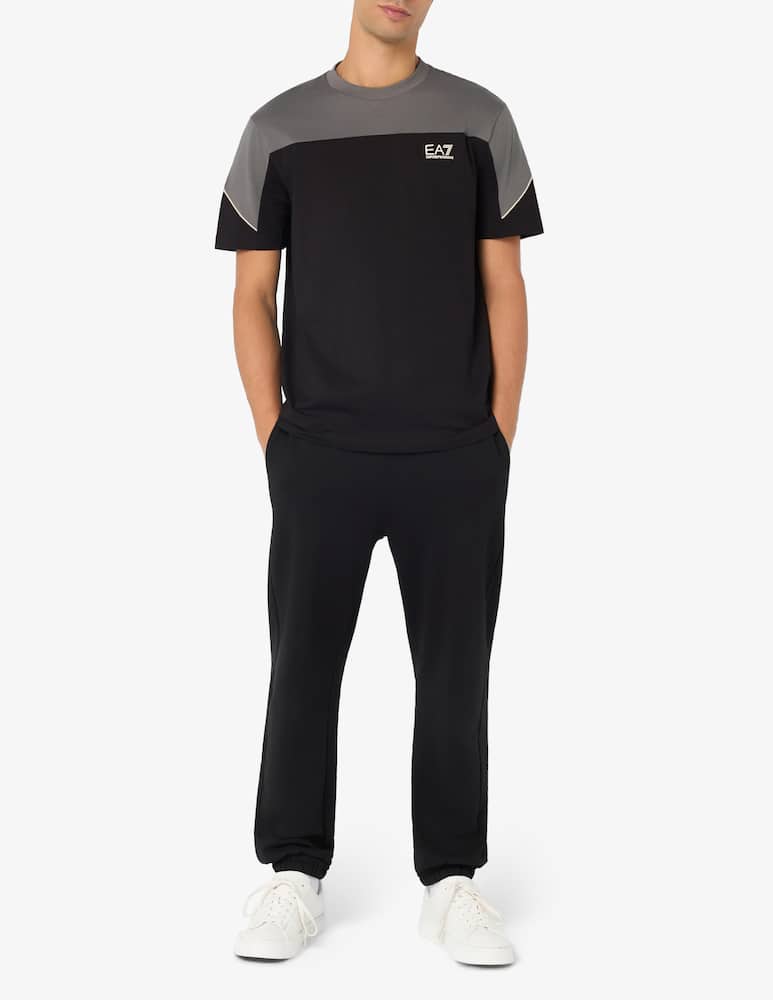 rinascente EA7 Athletic colour block t-shirt