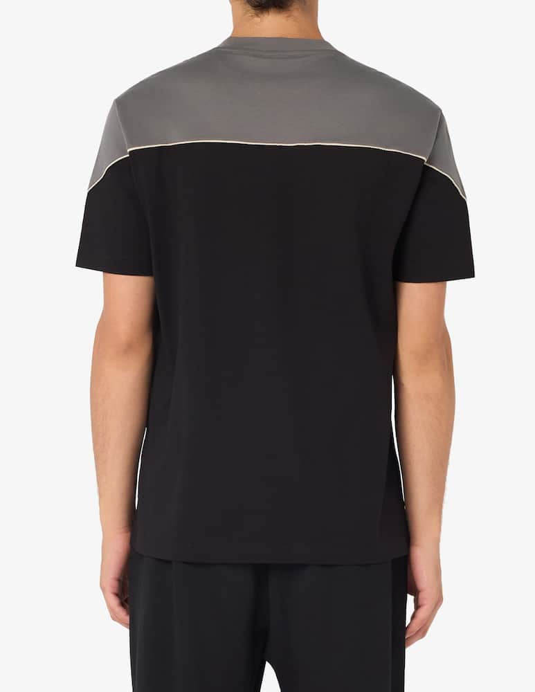 rinascente EA7 Athletic colour block t-shirt