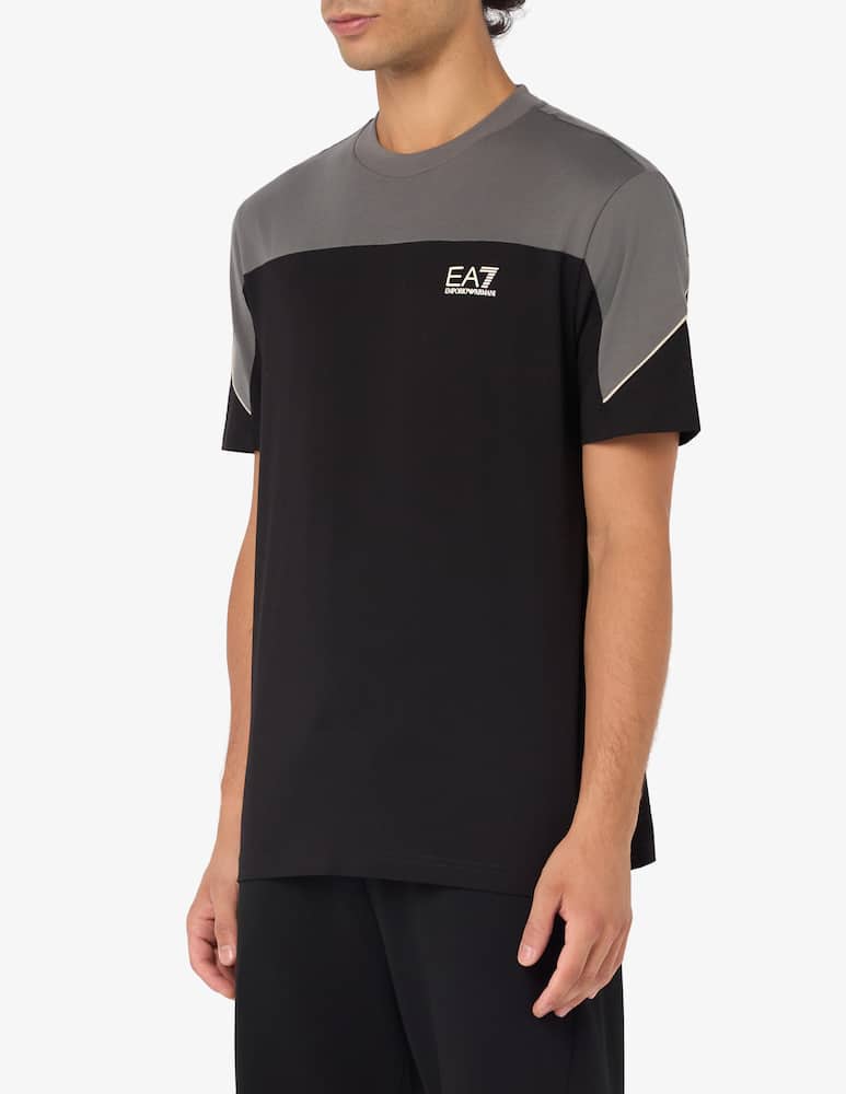 rinascente EA7 Athletic colour block t-shirt