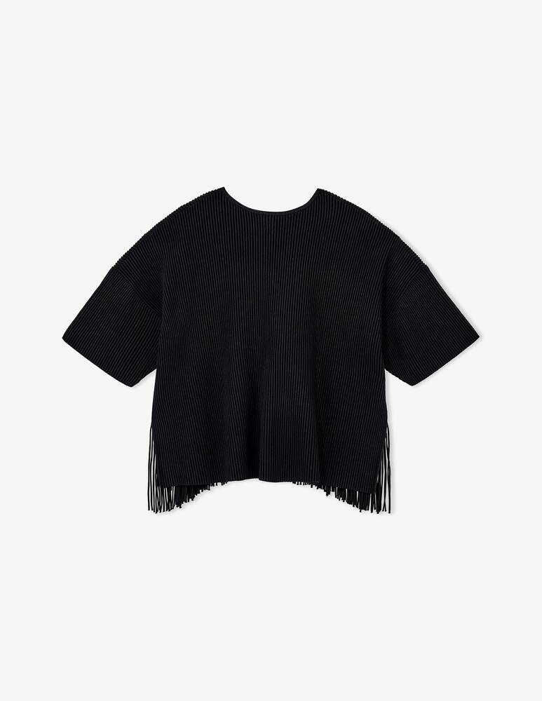 rinascente Emporio Armani Maglia a coste con frange