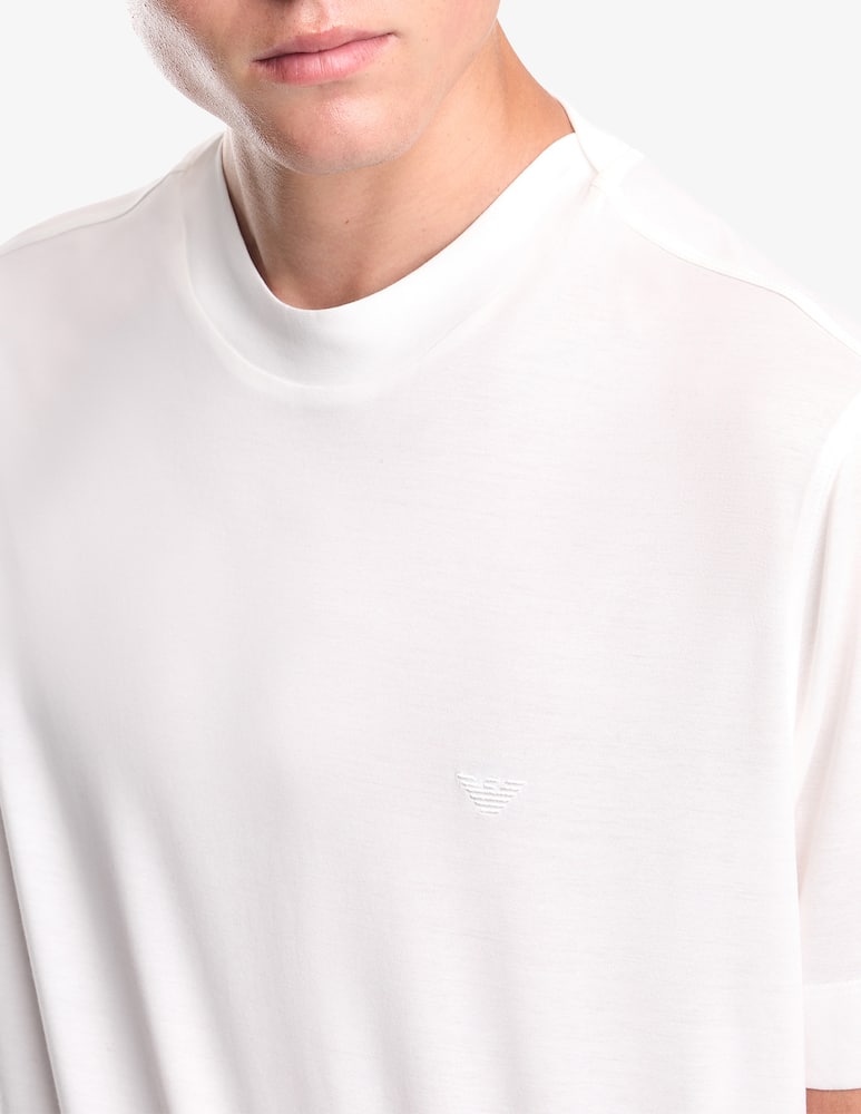 Emporio Armani T-shirt con loghino - immagine 4