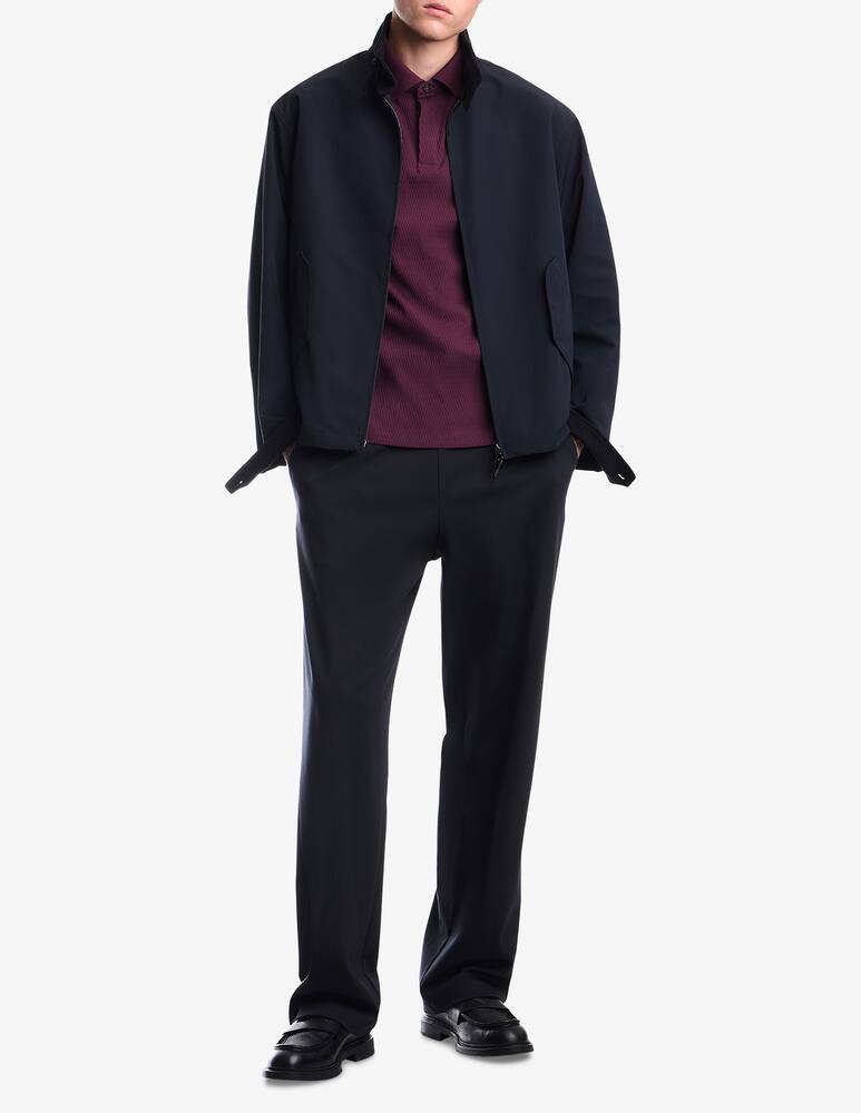 rinascente Emporio Armani Polo jacquard a maniche corte