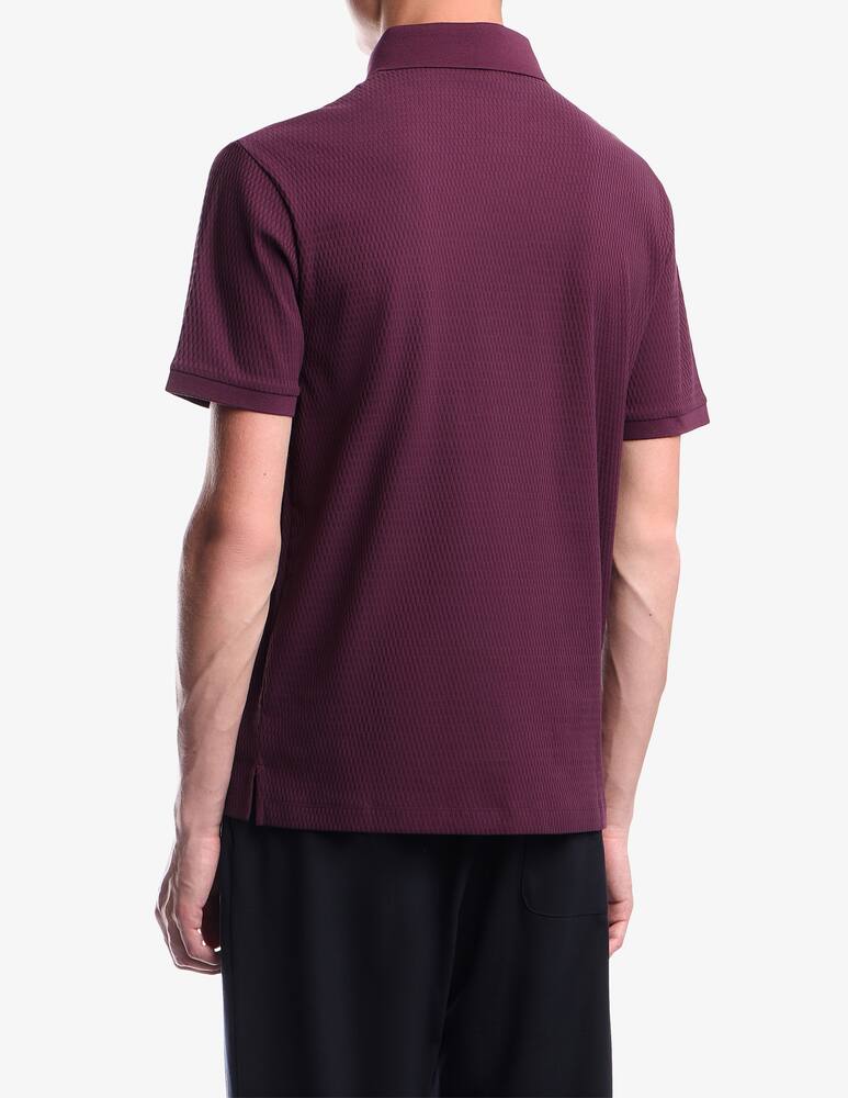 rinascente Emporio Armani Polo jacquard a maniche corte