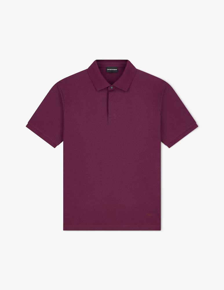 Emporio Armani Polo jacquard a maniche corte - immagine 7 Emporio Armani Polo jacquard a maniche corte - immagine 7