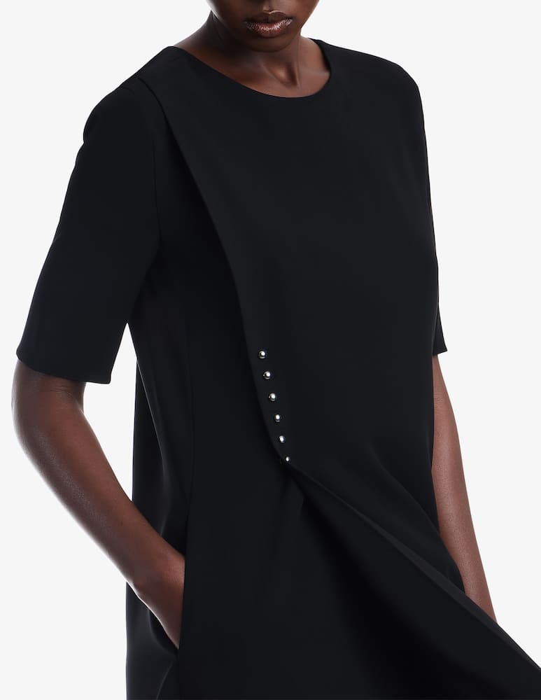 rinascente Emporio Armani Tubino in cady a maniche corte