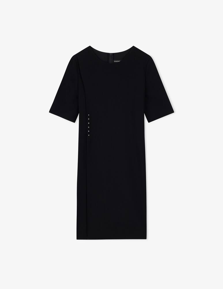 rinascente Emporio Armani Tubino in cady a maniche corte