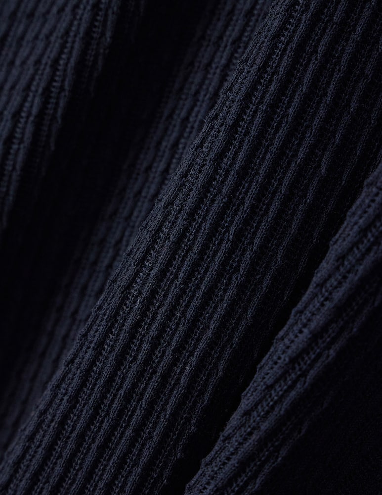 rinascente Emporio Armani Polo in maglia con mezza zip