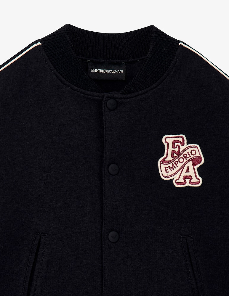 Emporio Armani Felpa college con logo - immagine 4 Emporio Armani Felpa college con logo - immagine 4