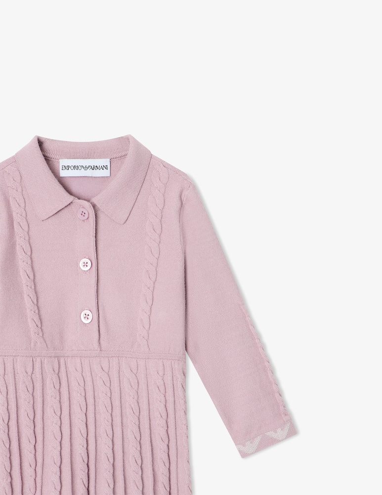 rinascente Emporio Armani Abito in maglia con trecce