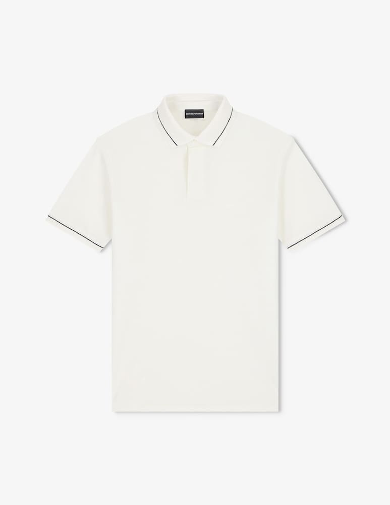 Emporio Armani Polo a maniche corte a contrasto - immagine 6 Emporio Armani Polo a maniche corte a contrasto - immagine 6