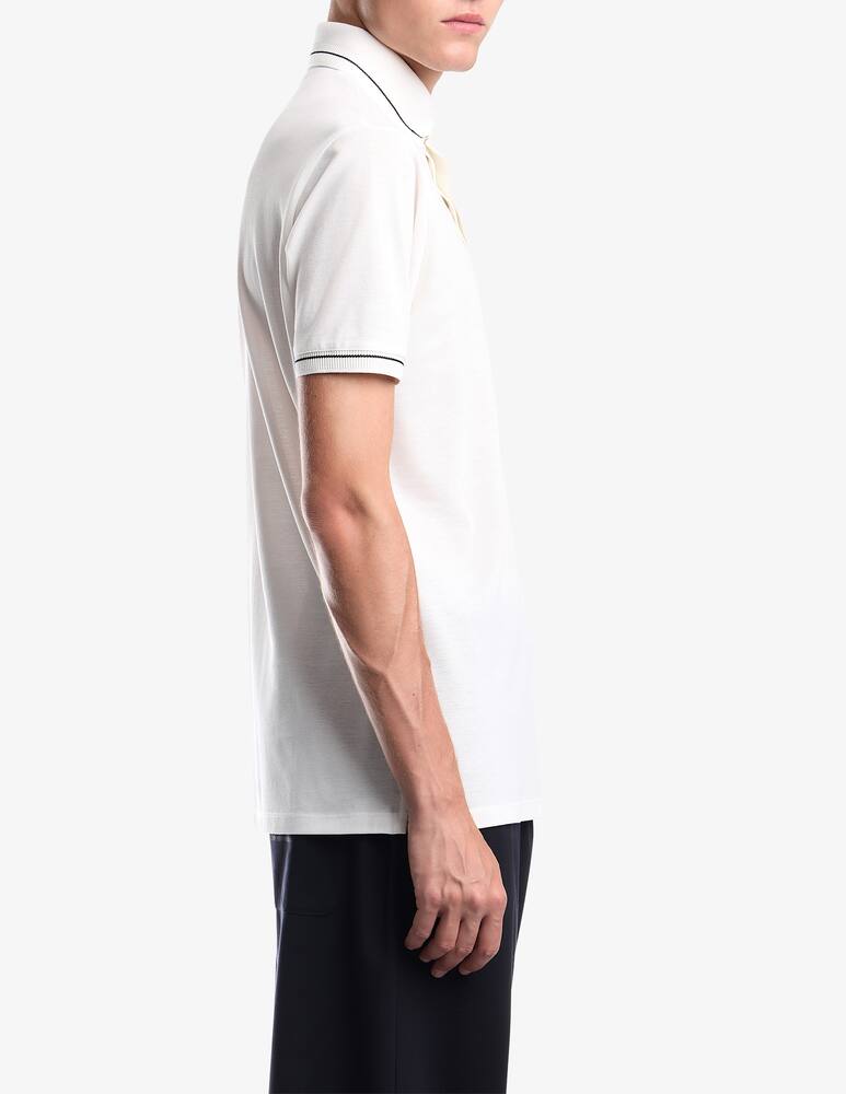 rinascente Emporio Armani Polo a maniche corte a contrasto