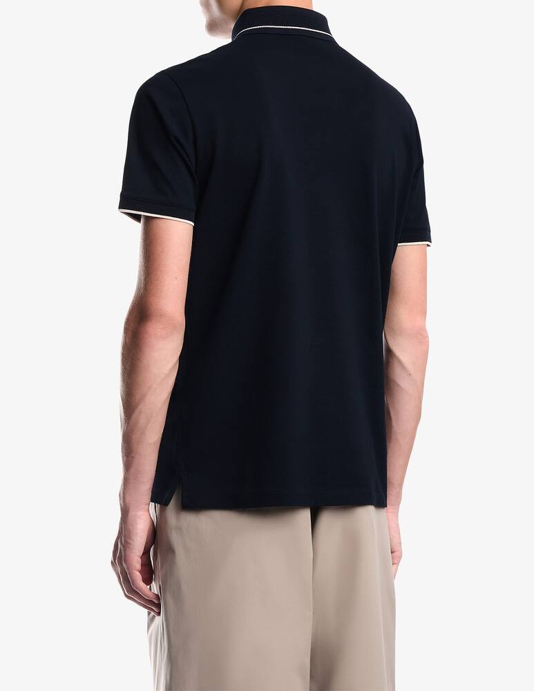 rinascente Emporio Armani Polo a maniche corte a contrasto