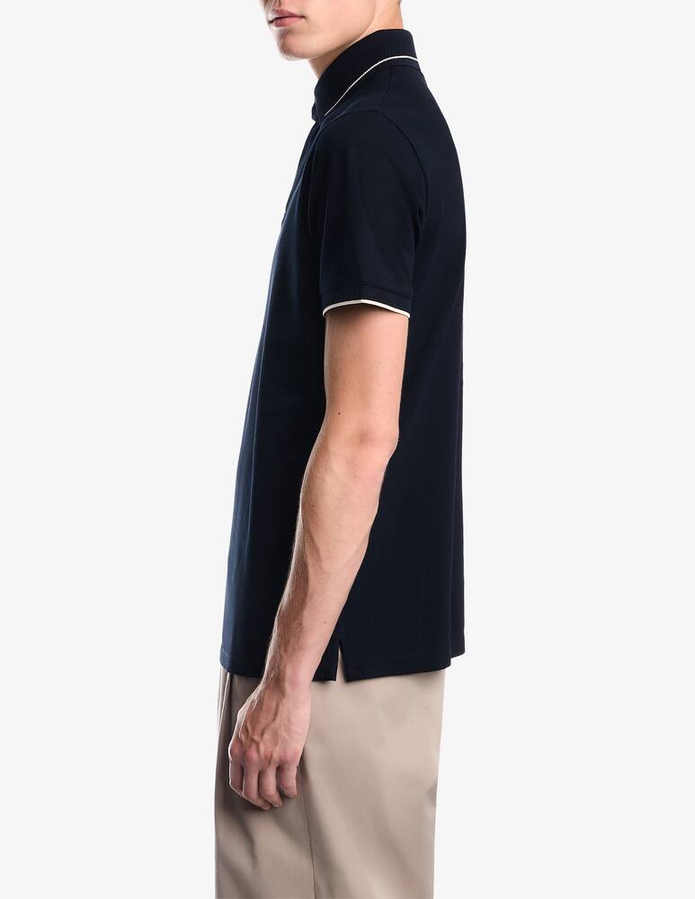 rinascente Emporio Armani Polo a maniche corte a contrasto