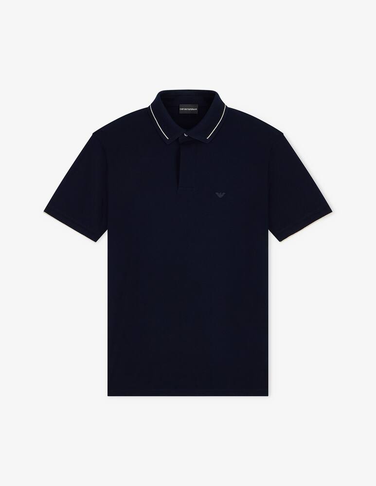 rinascente Emporio Armani Polo a maniche corte a contrasto