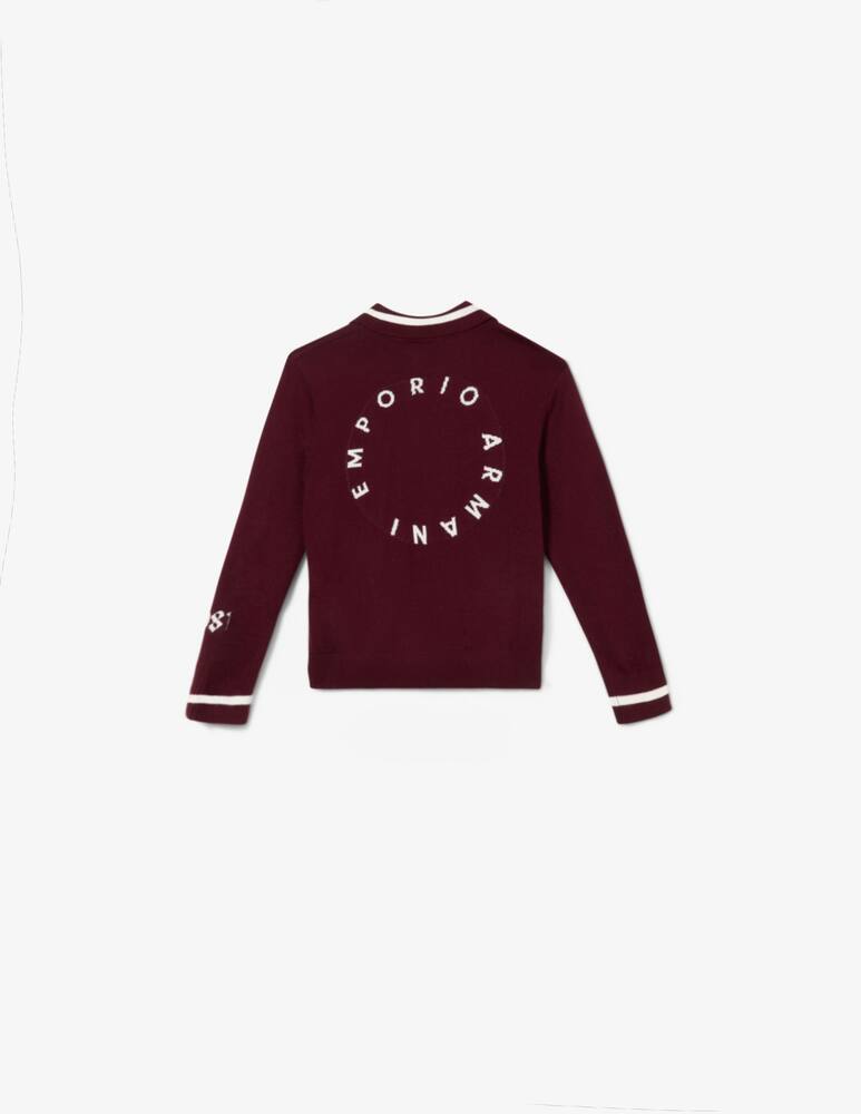 Emporio Armani Pullover con colletto Armani - immagine 2 Emporio Armani Pullover con colletto Armani - immagine 2