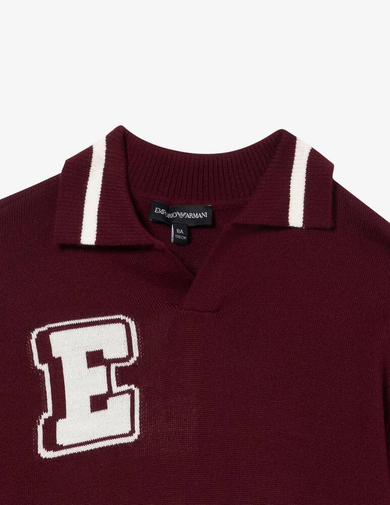 Emporio Armani Pullover con colletto Armani - immagine 3 Emporio Armani Pullover con colletto Armani - immagine 3