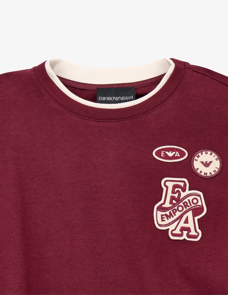 rinascente Emporio Armani T-shirt a maniche lunghe con logo
