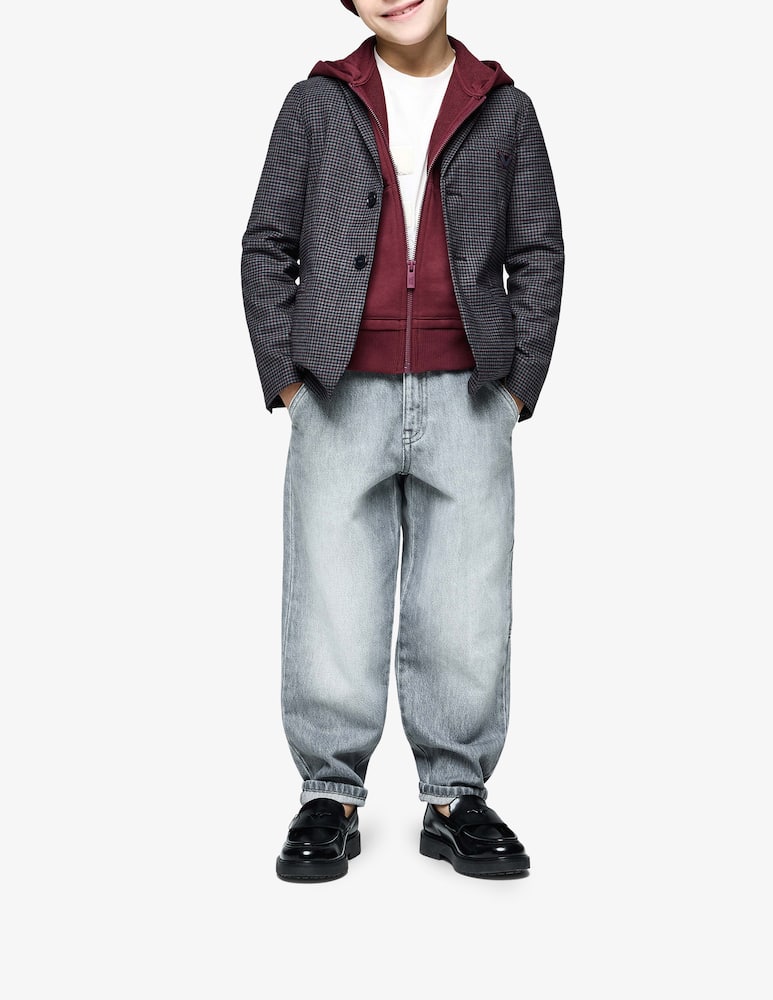 rinascente Emporio Armani Felpa con cappuccio e zip Armani