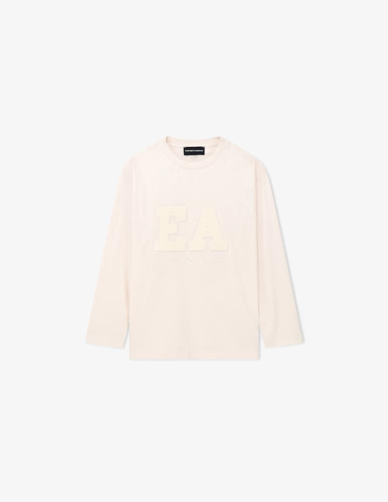rinascente Emporio Armani T-shirt a maniche lunghe con logo
