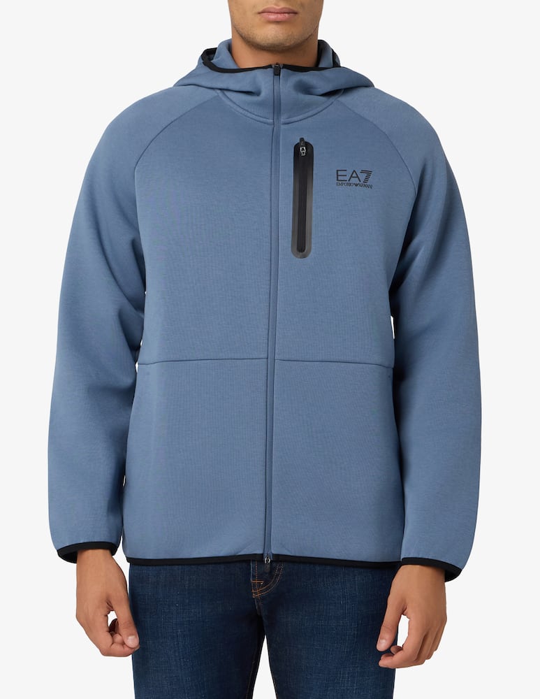 EA7 Felpa ventus con cappuccio zip - immagine 1 EA7 Felpa ventus con cappuccio zip - immagine 1