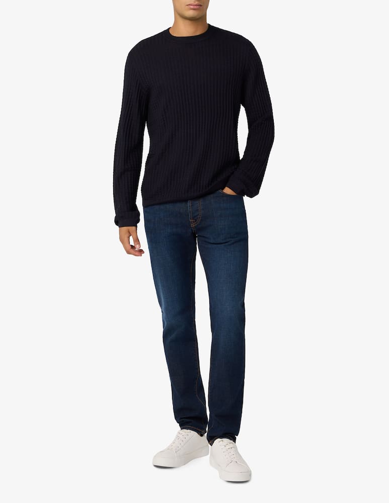 Emporio Armani Maglione trama mattoncino - immagine 2 Emporio Armani Maglione trama mattoncino - immagine 2