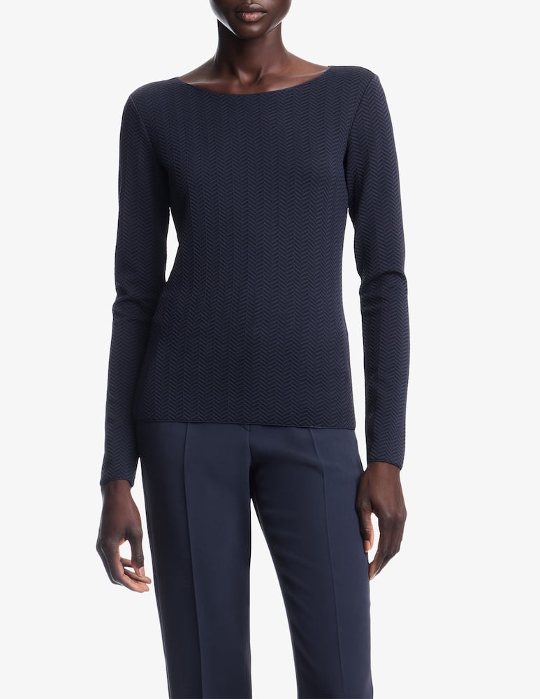 rinascente Emporio Armani Maglia jacquard chevron