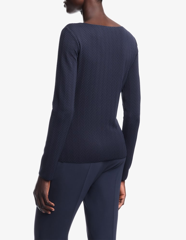 rinascente Emporio Armani Maglia jacquard chevron