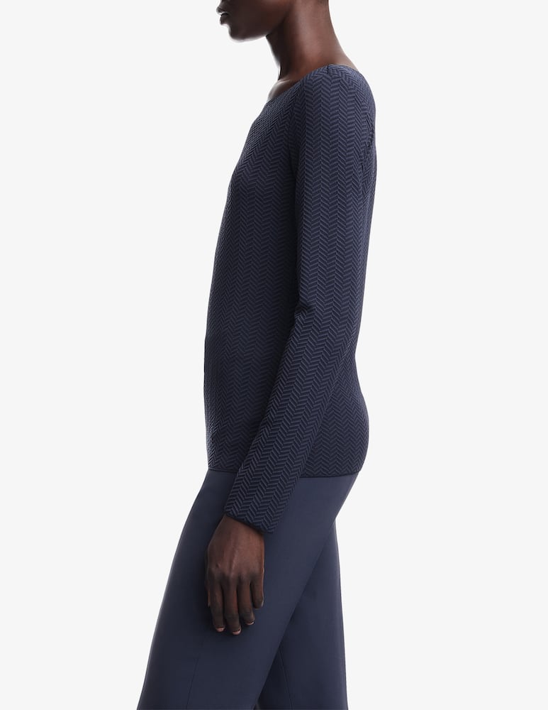 rinascente Emporio Armani Maglia jacquard chevron