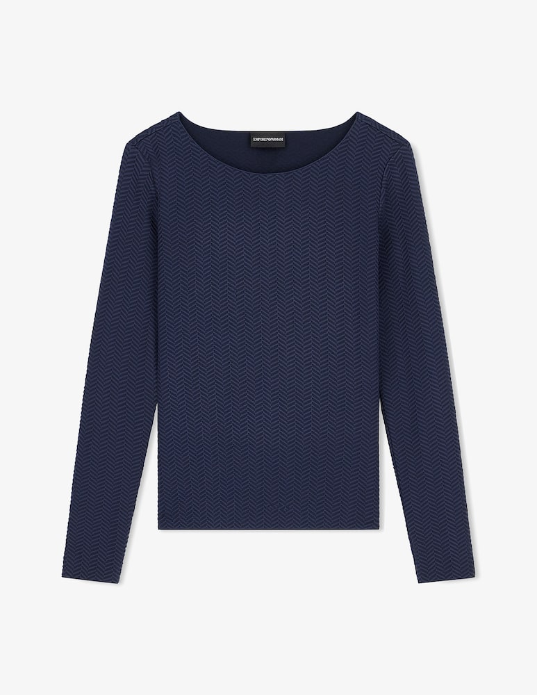 rinascente Emporio Armani Maglia jacquard chevron