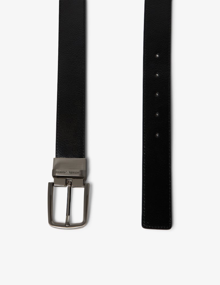 Emporio Armani Cintura con fibbia ad ardiglione - immagine 3 Emporio Armani Cintura con fibbia ad ardiglione - immagine 3
