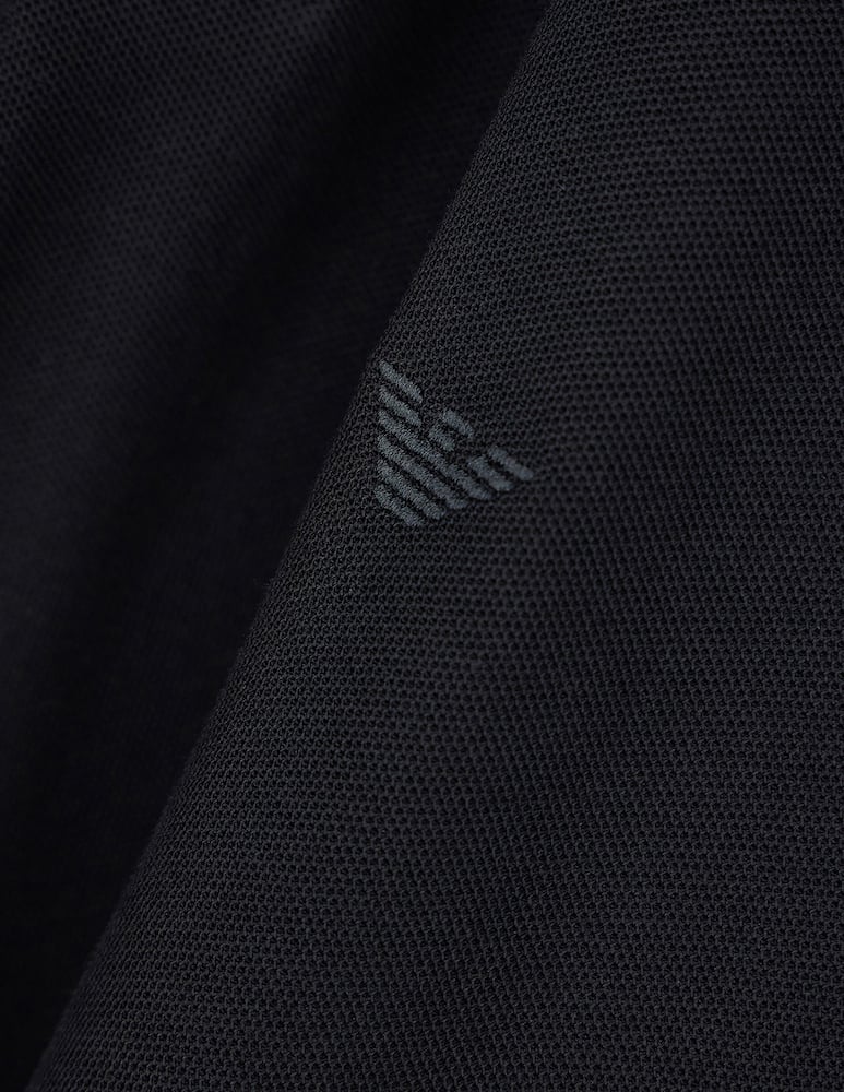 rinascente Emporio Armani Polo con logo lettering a contrasto