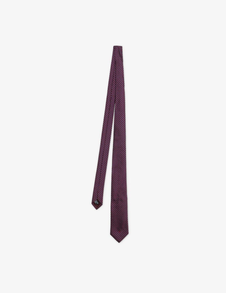 Emporio Armani Cravatta fantasia geometrica - immagine 1 Emporio Armani Cravatta fantasia geometrica - immagine 1