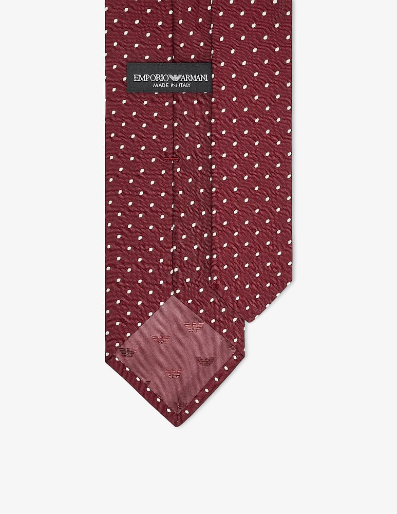rinascente Emporio Armani Cravatta micro pois