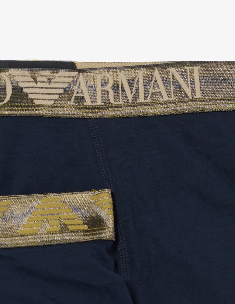 Emporio Armani Pack di 3 boxer con logo lucido - immagine 3 Emporio Armani Pack di 3 boxer con logo lucido - immagine 3