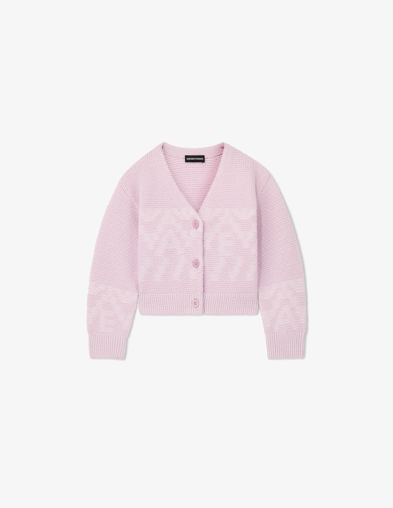 rinascente Emporio Armani Cardigan in maglia scollo a v
