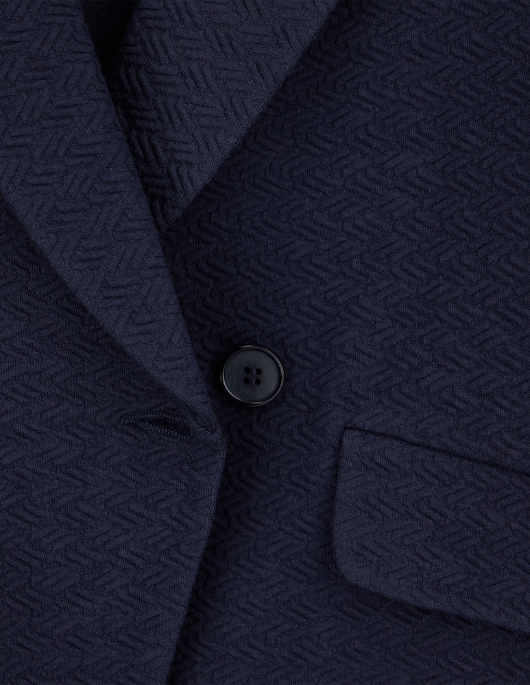 rinascente Emporio Armani Blazer doppiopetto in jersey chevron