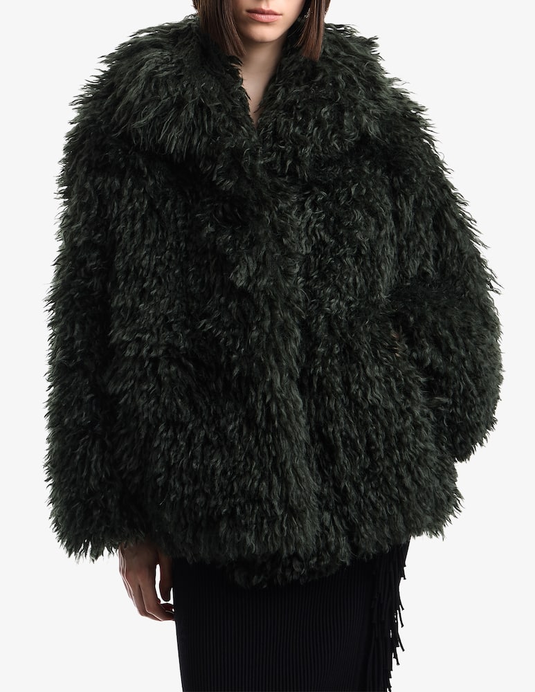 rinascente Emporio Armani Faux fur jacket