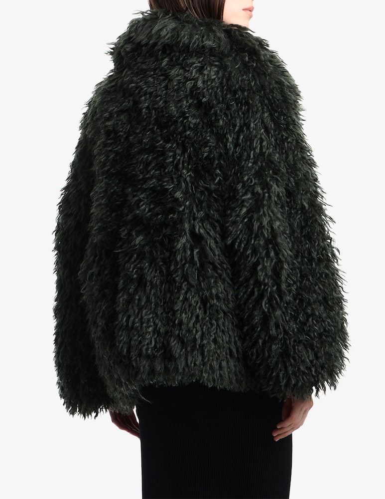 rinascente Emporio Armani Faux fur jacket