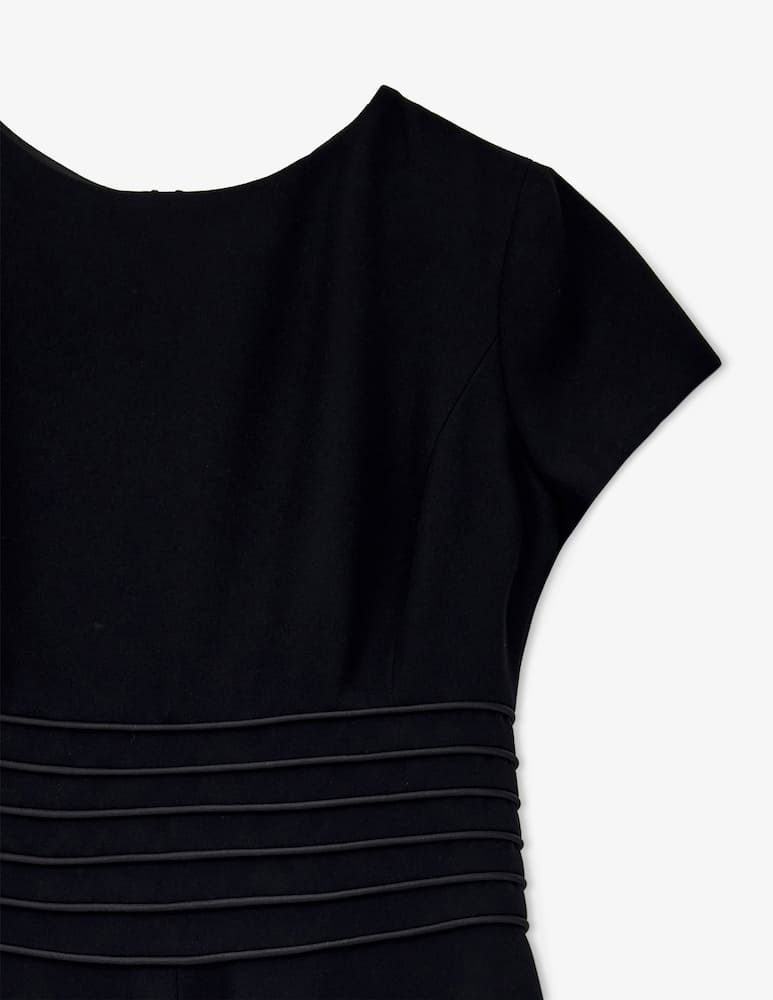 Emporio Armani Cady flared dress with piping - picture 3 Emporio Armani Cady flared dress with piping - picture 3